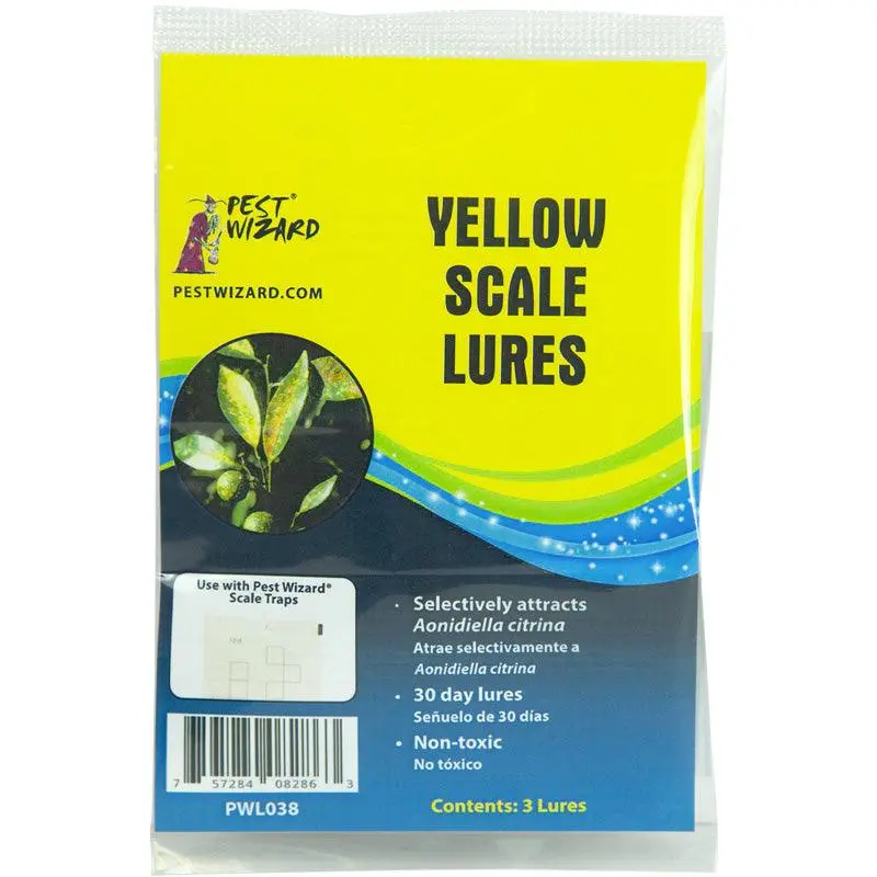 Yellow Scale Pheromone Lure – Pest Wizard 3-Count Attractant Pack 1