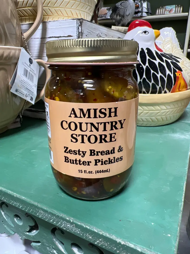 Zesty Bread & Butter Pickles – 15 Oz Jar 1