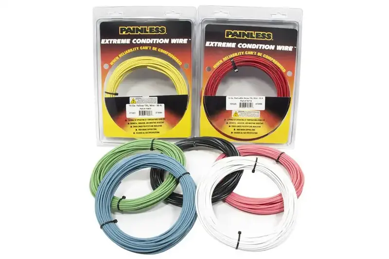 18-Gauge Green Primary Wire With Black Insulation – 25-Foot Spool 1
