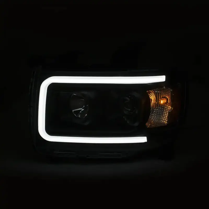Anzo 111381 Projector Headlights With Signature Plank-Style Design 1