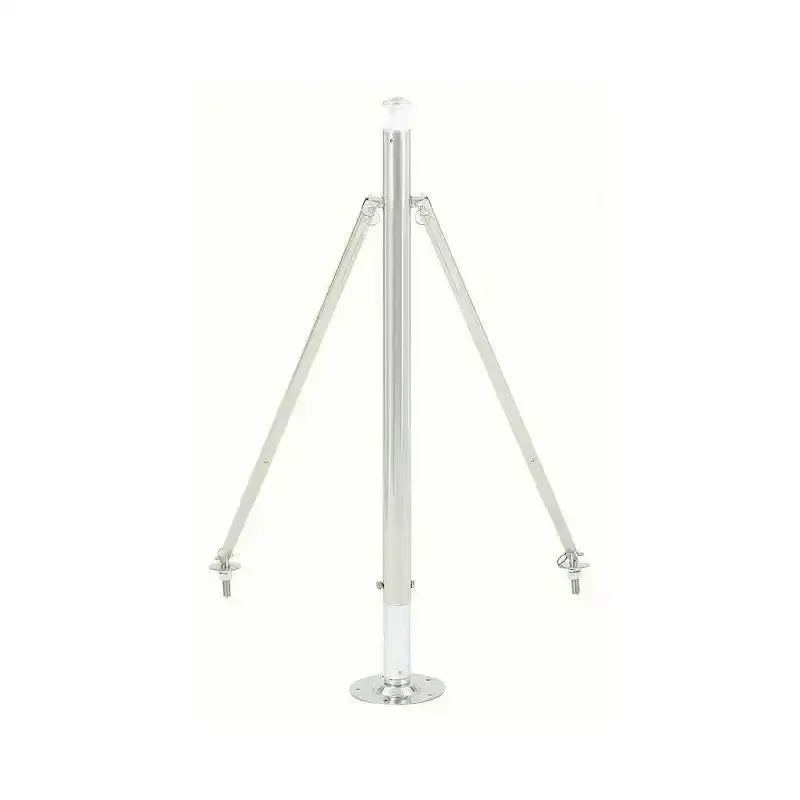 Attwood 923-009 Ski Pylon Assembly – Stainless Steel Mounting Bracket With 1.9" Outer Diameter 1