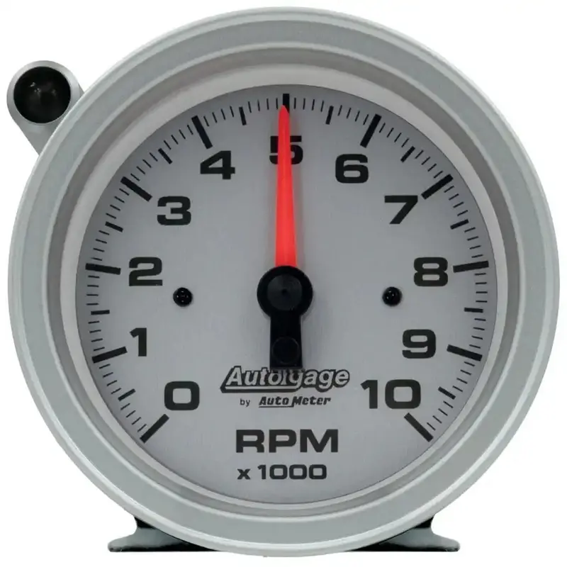 Autometer 3-3/4-Inch Analog Tachometer – Full-Sweep, Aftermarket Gauge (Model 233909) 1