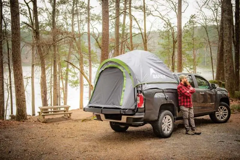 Backroadz Full-Size Long-Bed Truck Tent – Freestanding Camping Shelter 1