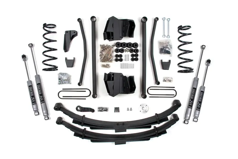Bds Suspension Long-Arm Lift System – 6/4-Inch Lift For 2003–2007 Dodge Diesel Trucks With 3.5-Inch Axle Tubes 1