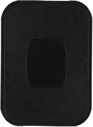 Blank Black Cover Plate – Single-Use Protective Cap For Electrical Or Mounting Applications 1