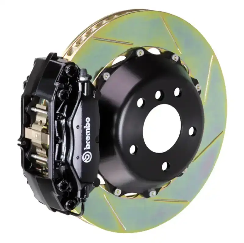 Brembo Gt Rear Brake Kit – 4-Piston Calipers & Slotted 2-Piece Rotors (345×28Mm) For Bmw E46 M3 (2001–2006) 1