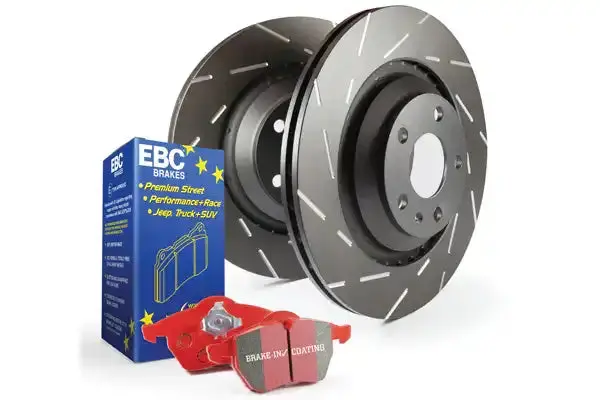 Ebc S4Kr1043 Slotted Brake Rotors – Noise-Reducing Narrow Slot Design 1