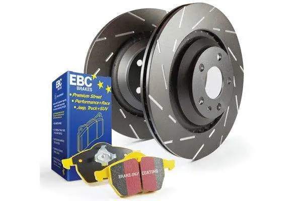 Ebc S9Kr1127 Slotted Brake Rotors – Precision-Cut Narrow Slots Reduce Wind Noise 1