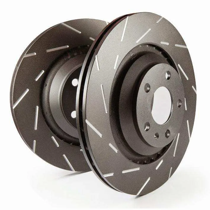 Ebc Usr7686 Slotted Brake Rotors – Precision-Cut Narrow Slots Reduce Wind Noise And Improve Cooling 1