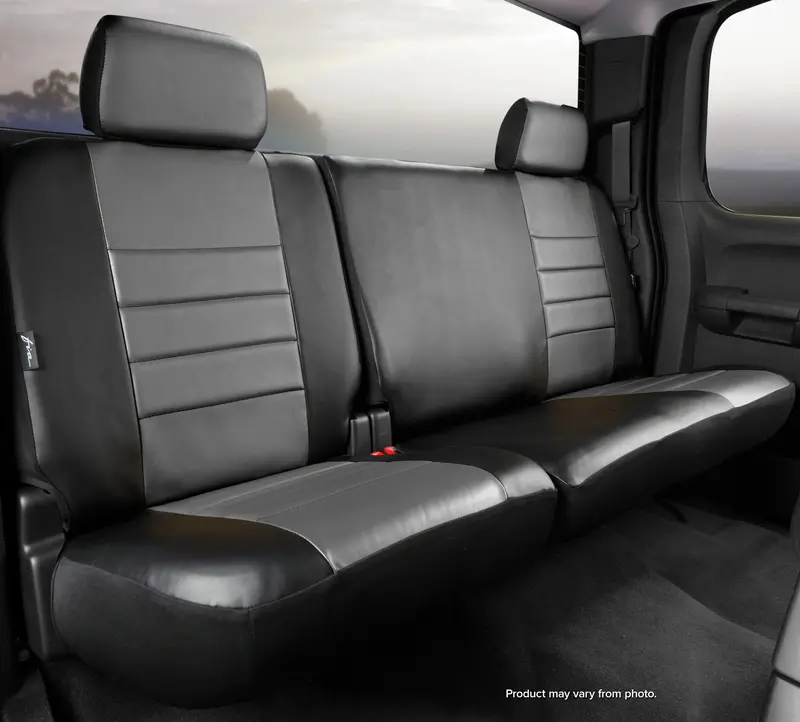 Fia Sl60 Series Gray Leatherlite Custom-Fit Front Seat Covers – Sl68-20 Model 1