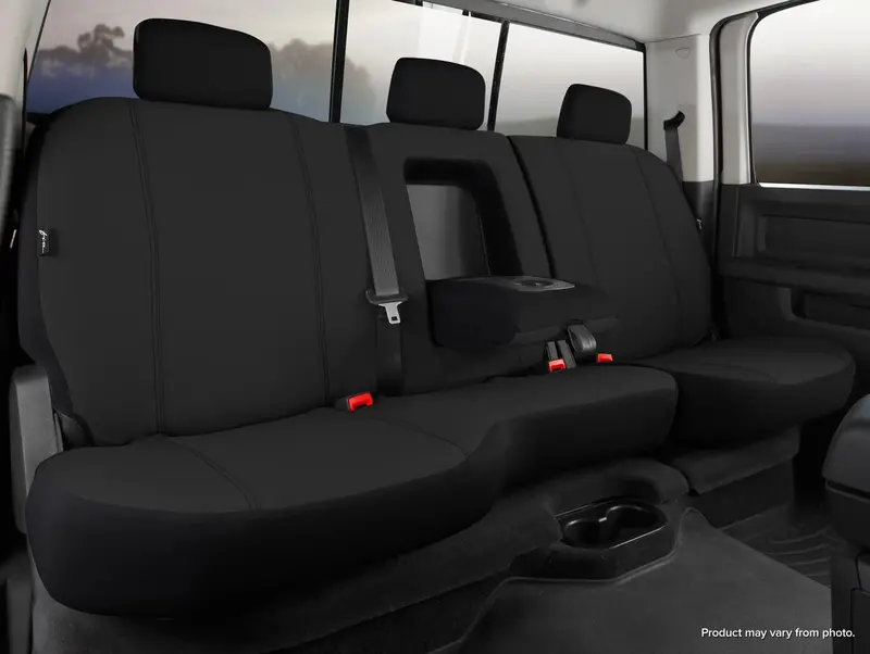 Fia Sp82-54 Black Poly-Cotton Rear Seat Protector – Sp80 Series Custom Fit 1