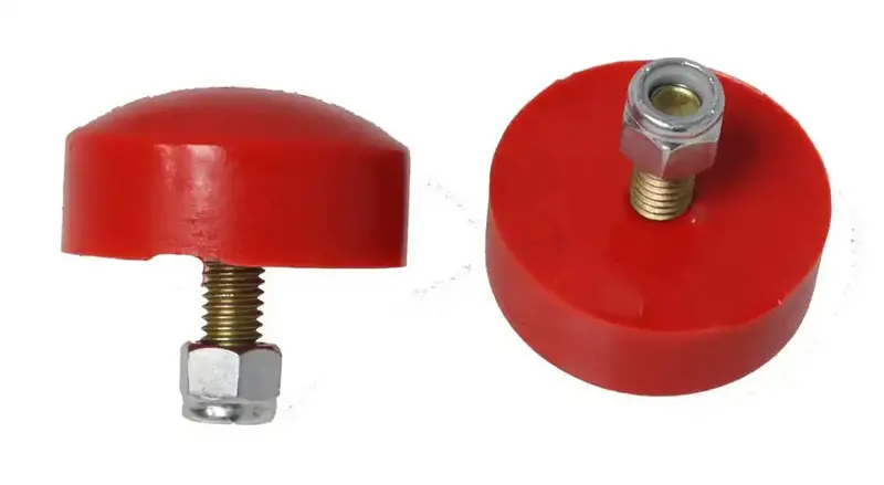 Heavy-Duty Bump Stop – Button Head Design, 1' X 2' Dimensional Profile 1