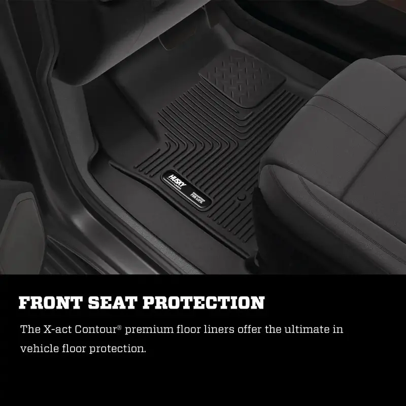 Husky Liners X-Act Contour Front Floor Mats – Precision Fit For Hyundai Santa Fe 1