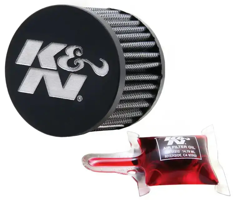 K&N 62-1580 High-Flow Crankcase Ventilation Air Filter And Breather Assembly 1