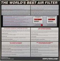 K&N E-2994 High-Flow Replacement Air Filter – Washable & Reusable 1