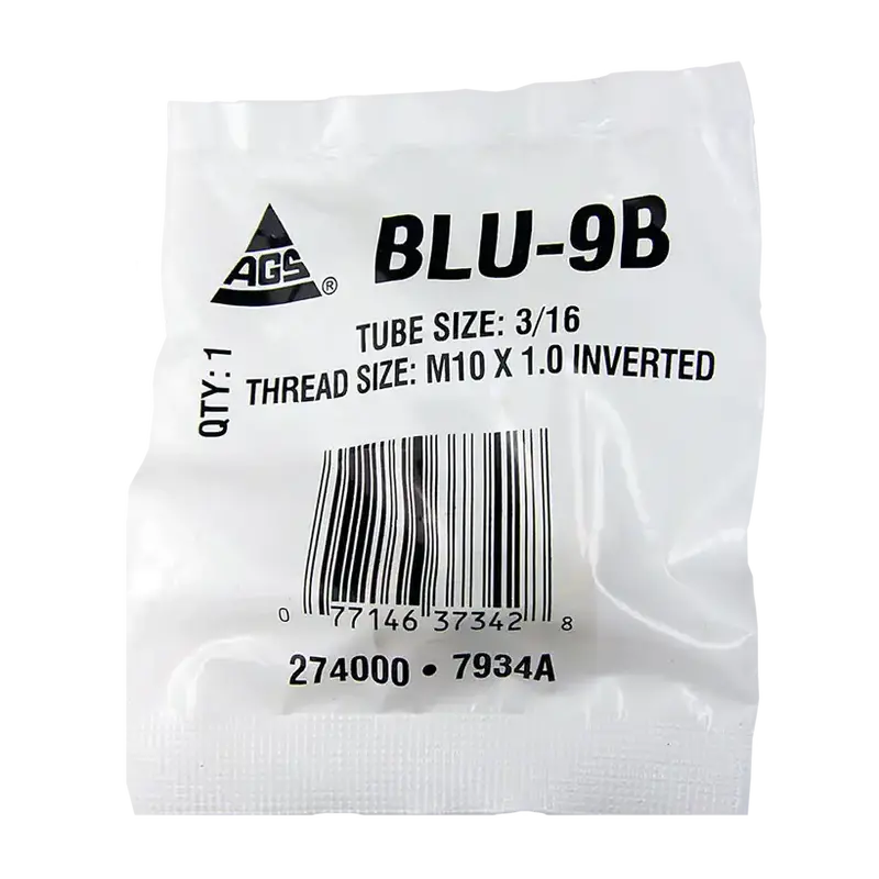 M10 X 1.0 Inverted Flare Fitting – 3/16" Tube Size 1