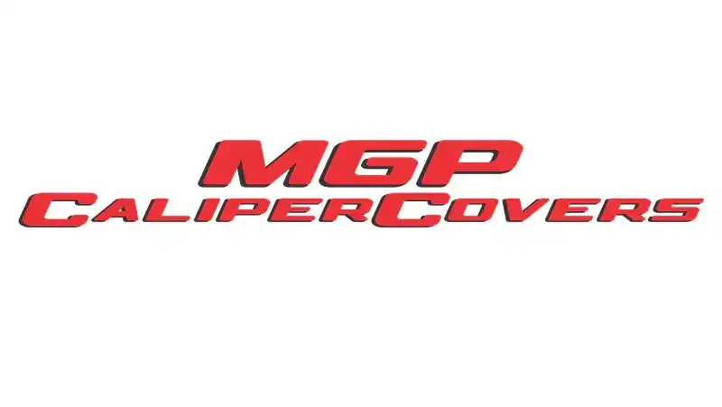 Mgp Red Engraved Caliper Covers – Front & Rear Set For 2016 Mercedes-Benz Gl450 (Silver Char Accent) 1