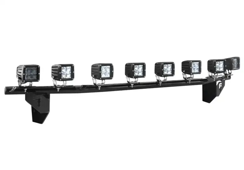 N-Fab F9730Ld-Tx L.M.S. Light Mounting Solution – Textured Black Led Light Bar Bracket 1