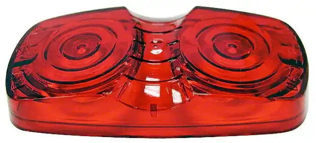 Oem-Style Red Replacement Lens – Universal Fit For Tail Lights Or Signal Indicators 1