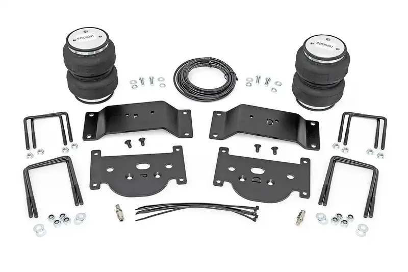 Rough Country 10024 Air Spring Lift Kit – 0–6 Inch Adjustable Steel Bracket System Requiring Minimal Drilling 1