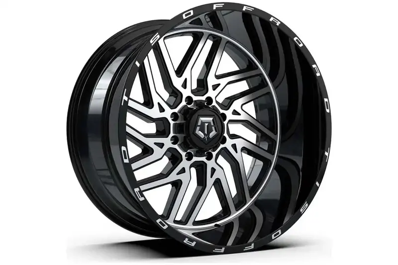 Rough Country 544Mb-2226844 Tis-Series Alloy Wheel – 544Mb Design, Matte Black Finish 1