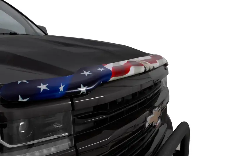 Stampede Vigilante Hood Protector – American Flag & Eagle Design (Model 2060-30) 1