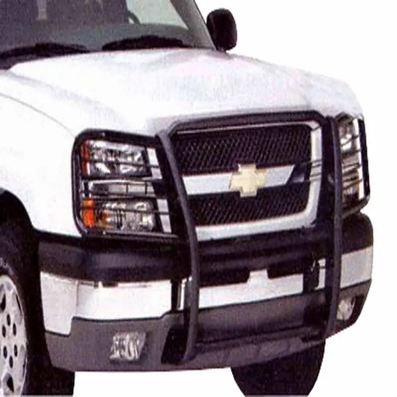 Trailfx Gloss Black Powder-Coated Steel Brush Guard Step – No Skid Plate 1