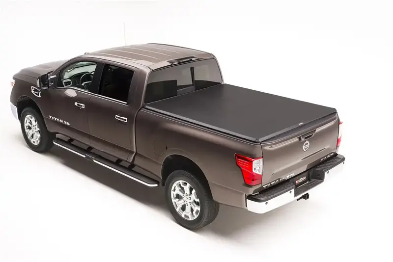 Truxedo Truxport Soft Roll-Up Tonneau Cover – Compatible With 2016–2023 Nissan Titan & Titan Xd (6'6" Bed W/ Utili-Track) 1